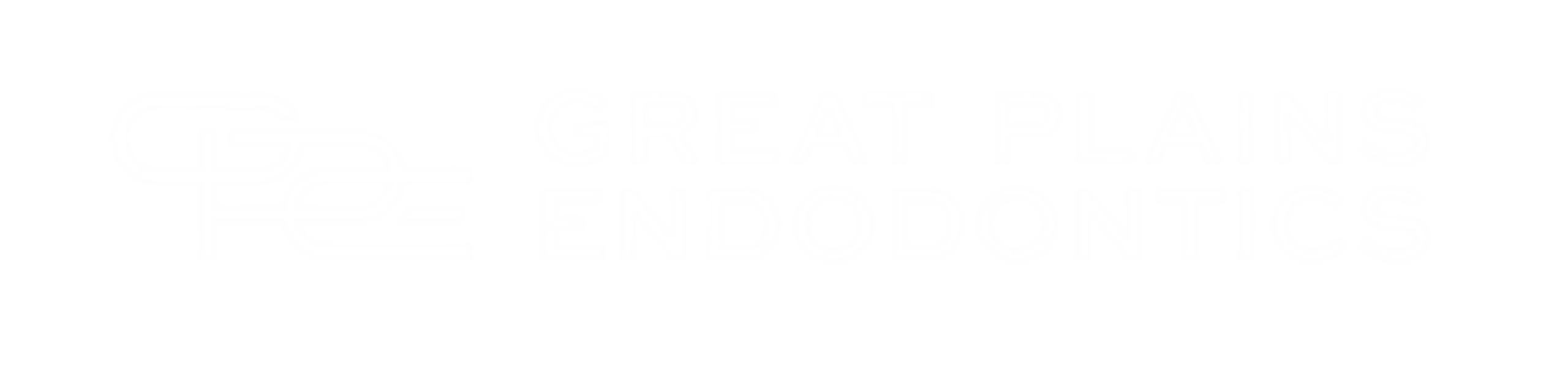 Great Plains Endo Logo in White
